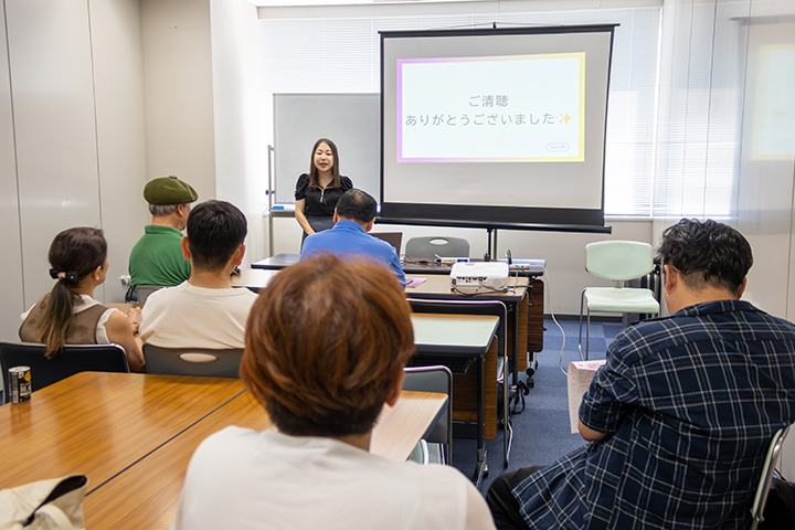 会場の様子